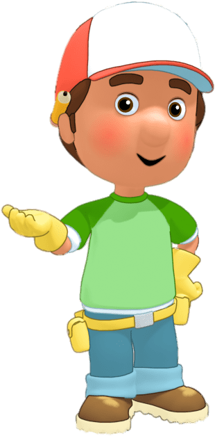At The Movies - Handy Manny (364x701), Png Download