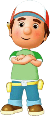 Handy Manny Arms Crossed - Handy Mandy Png (400x400), Png Download