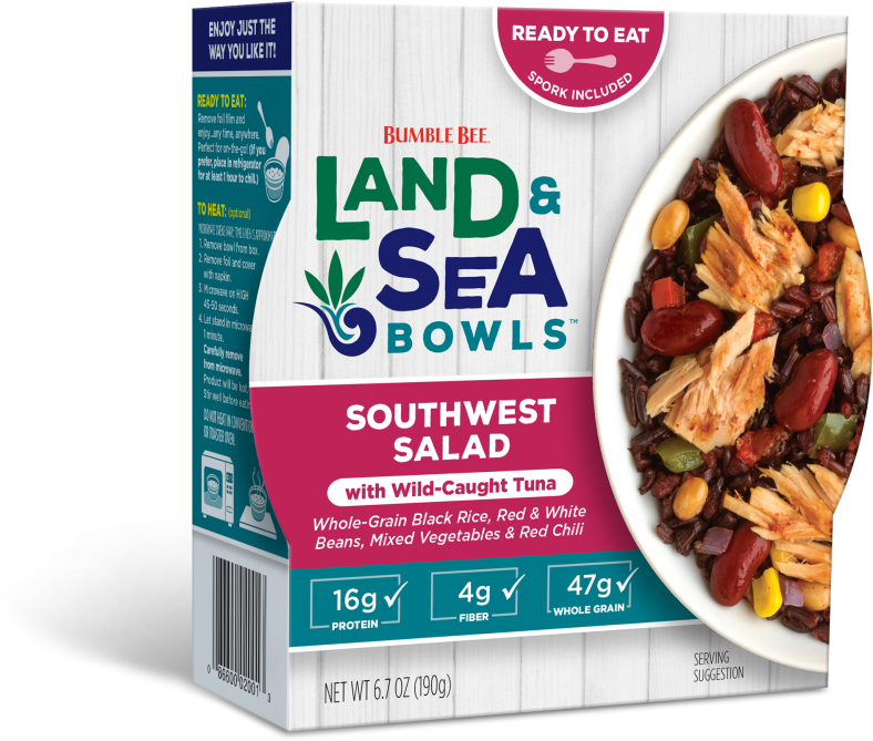 Southwest Salad Bowl - Sea (800x669), Png Download