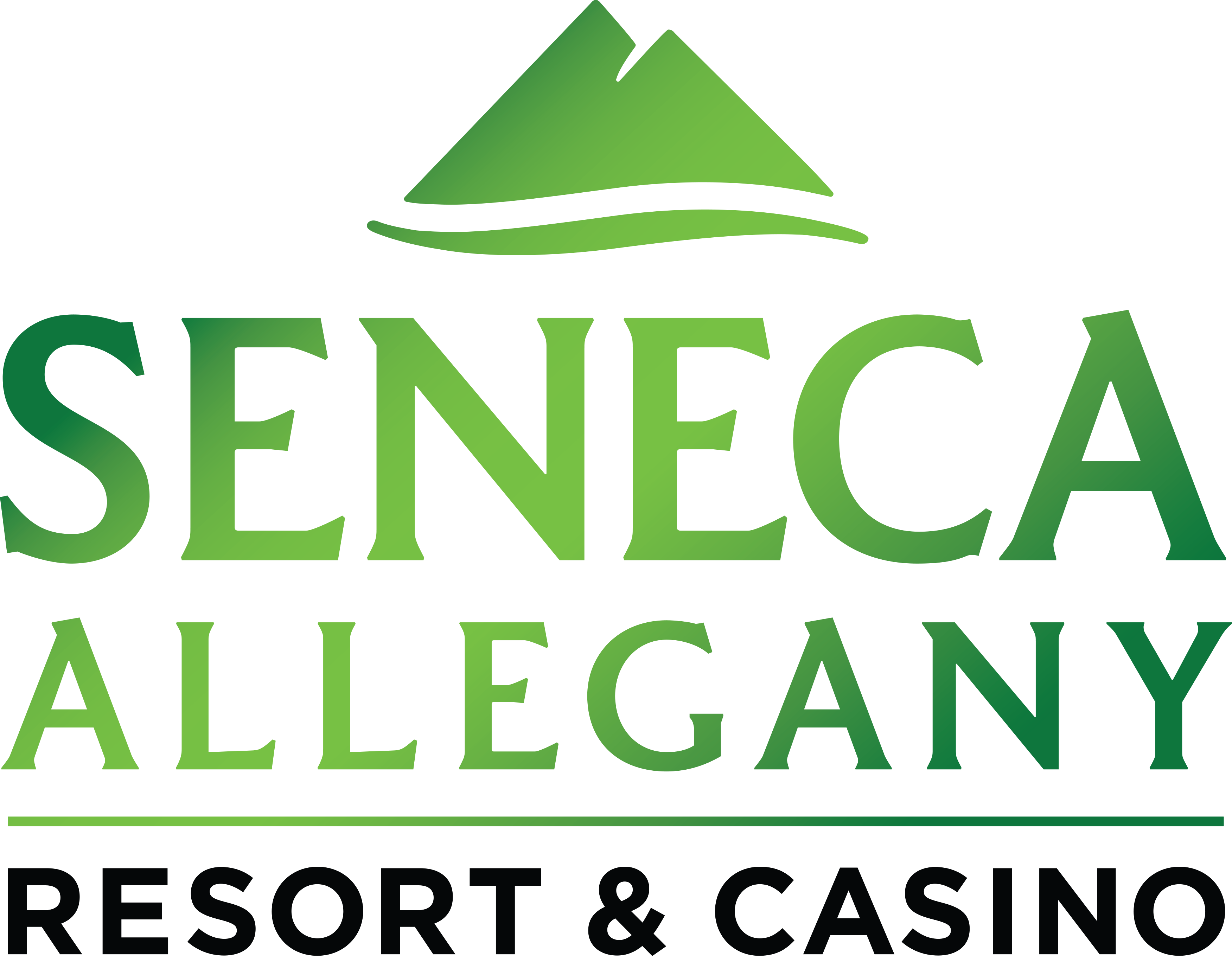 Download - - Seneca Allegany Casino Logo (3503x2719), Png Download