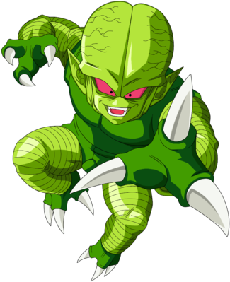 Saibamen - Dragon Ball Z Saibamen (350x416), Png Download