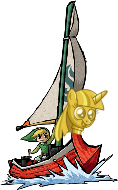 King Of Red Lions, Legend Of Zelda Wind Waker, Link, - Legend Of Zelda Wind Waker (409x643), Png Download