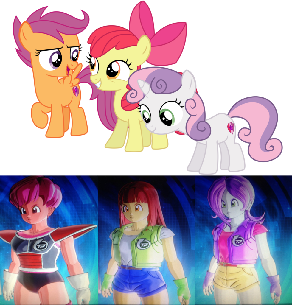 Apple Bloom, Character Creation, Crossover, Cutie Mark, - My Little Pony Xenoverse (980x1024), Png Download