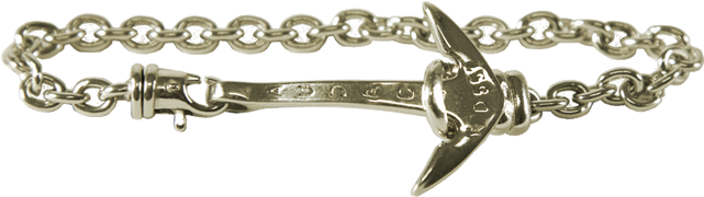 18 Kt Gold“anchor D551” Bracelet - Body Jewelry (640x426), Png Download