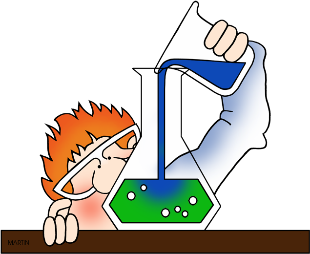 Science Clip Art By Phillip Martin - Chemist Clipart Png (648x547), Png Download