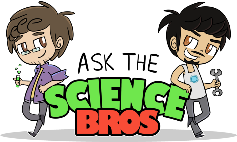 Science Bros Ask Blog By Ecokitty On Deviantart - Cartoon (900x554), Png Download