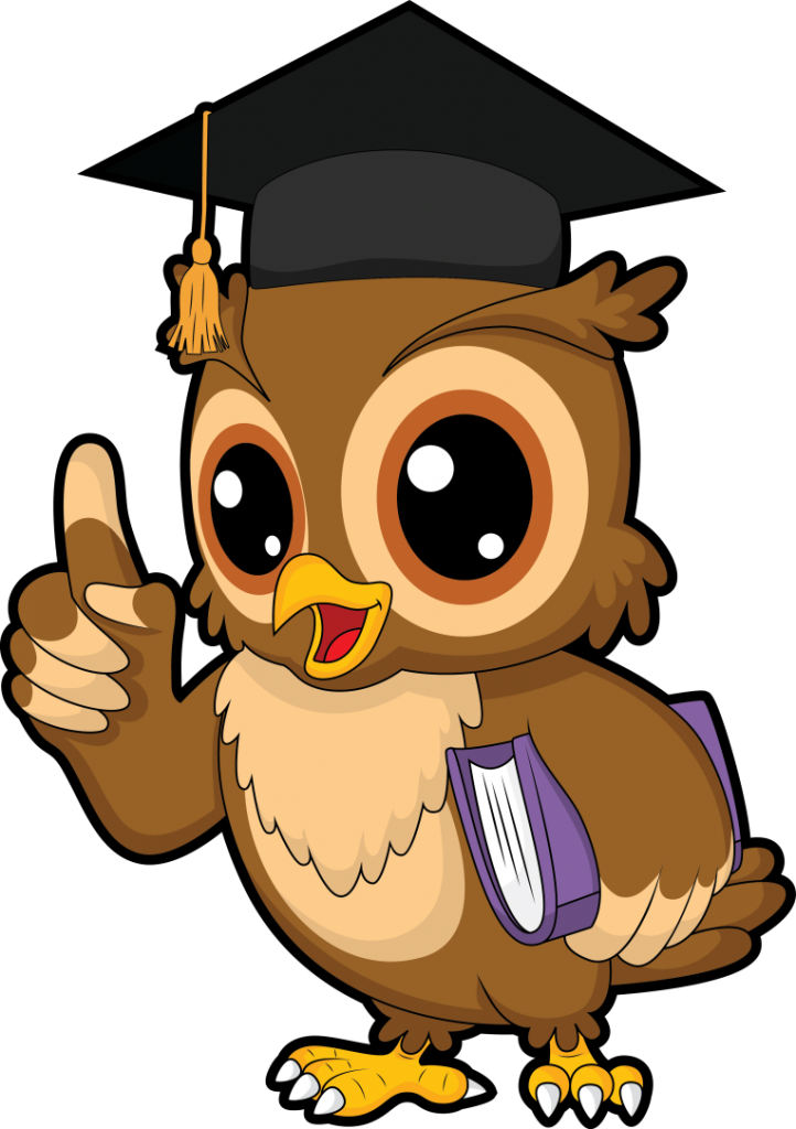 Science Clipart Owl - Owl Science (722x1024), Png Download