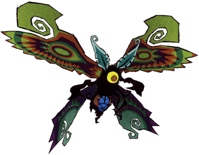 Mothula - Zelda Wind Waker Bosses (399x311), Png Download