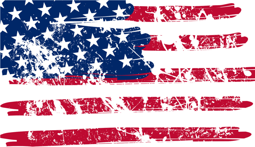 4013-vf Vintage American Flag Cap Sleeve Yoga Top - American Flag Background (1024x640), Png Download