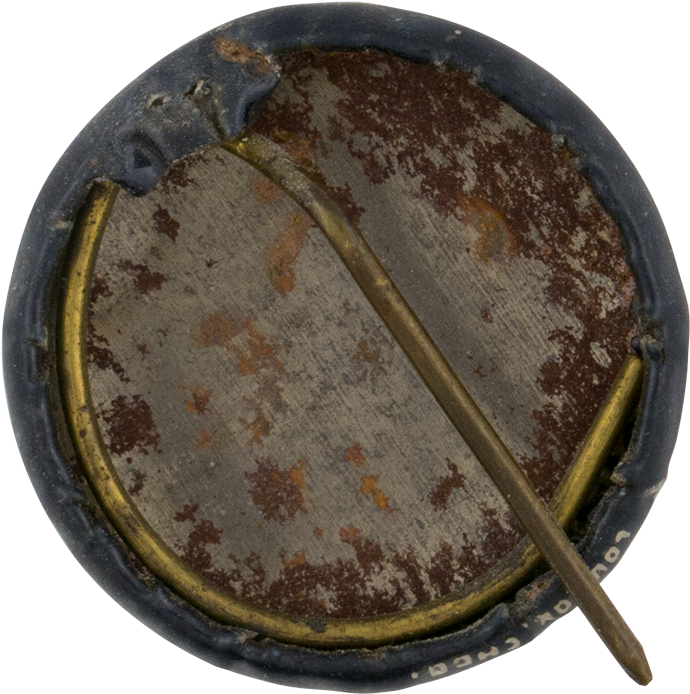 Morton's Salt Button Back Advertising Button Museum - Lid (1000x901), Png Download