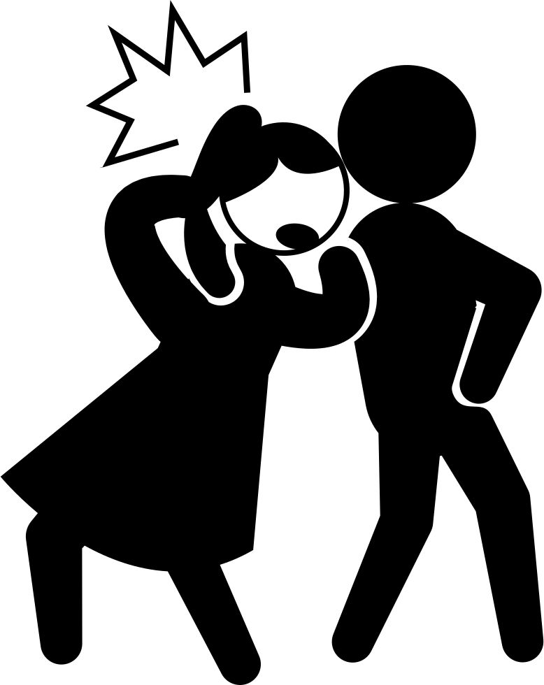 Criminal Kicking The Back Of The Head Of A Woman Comments - Criminal Icon (778x980), Png Download