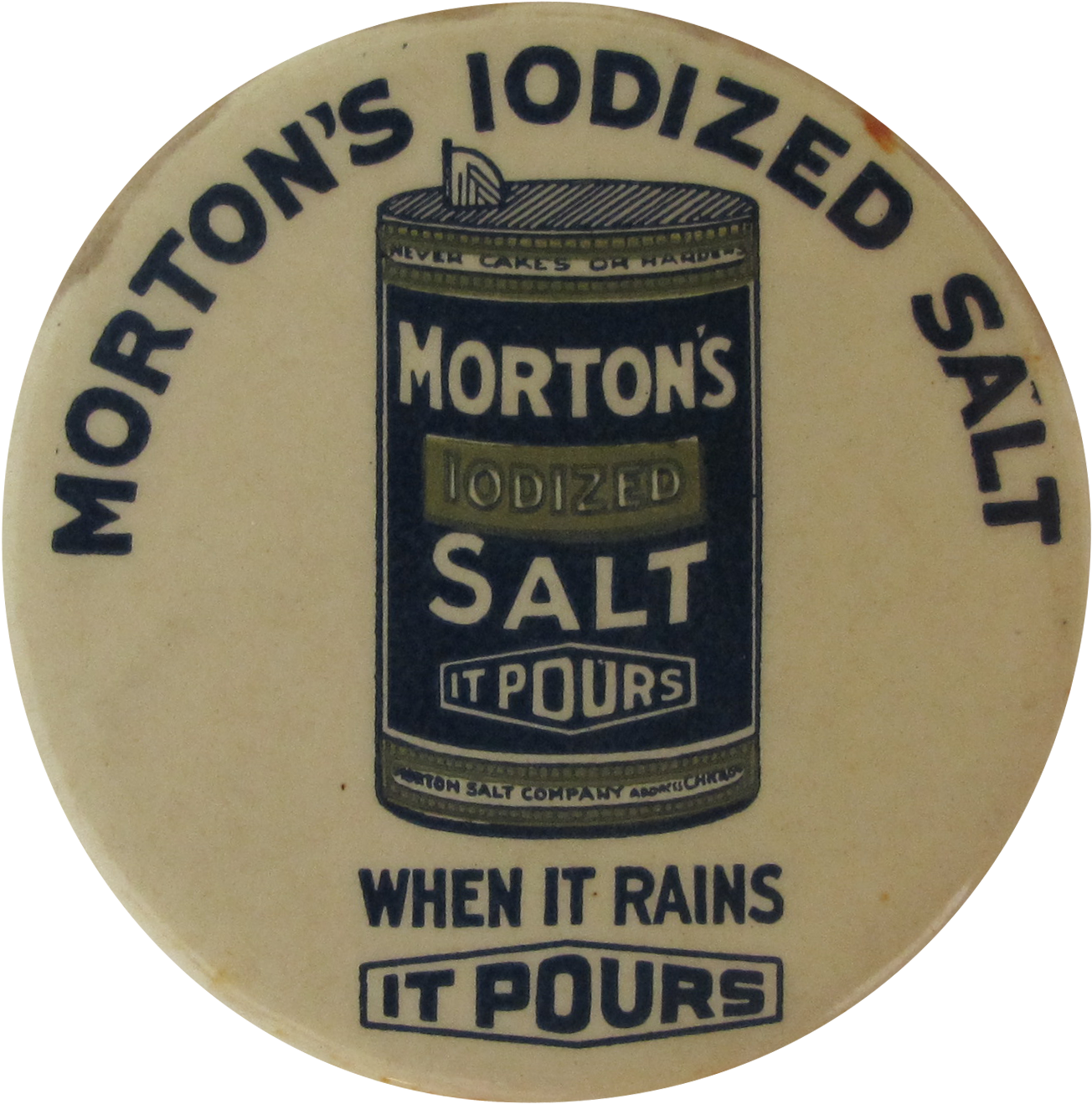 Morton's Salt - Label (1392x1396), Png Download
