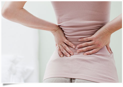 Woman Back Pain - Back Pain Woman (510x360), Png Download