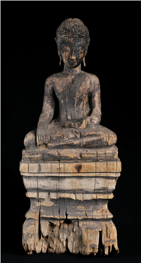 Wooden Antique Buddha Gallery - Gautama Buddha (940x520), Png Download