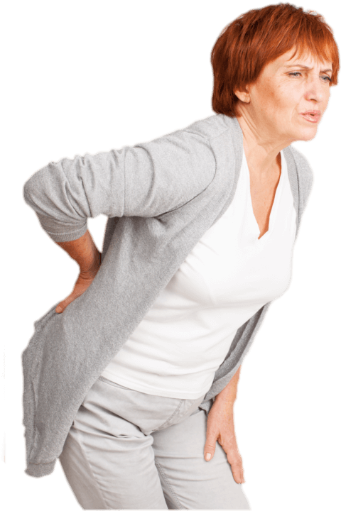 Back Pain & Sciatica - Back Pain (500x762), Png Download