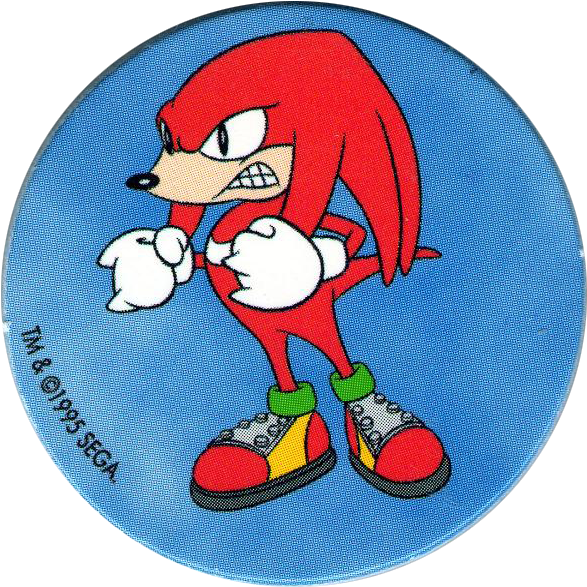 Sonic The Hedgehog 04 Knuckles The Echidna - Knuckles The Echidna (600x600), Png Download