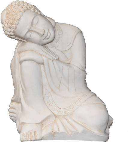 Buddha 31cm Sleeping - Png Transparent Buddha Statue (500x500), Png Download