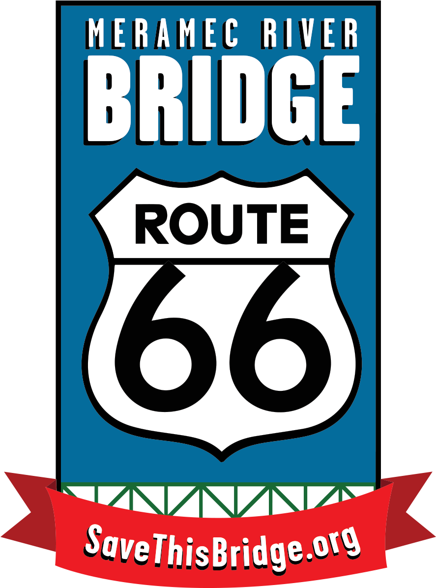 Route 66 Bridge At The Meremac River - Route 66 (900x1500), Png Download