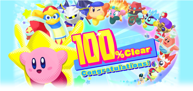 Kirby Star Allies 100 (672x372), Png Download