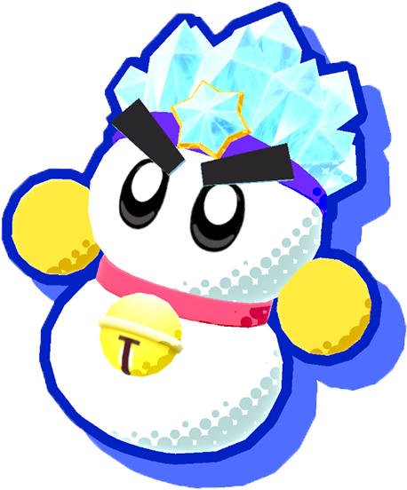 🍭chilly 🍭 Today's Highlight Friend Is - Kirby Star Allies Chilly (660x600), Png Download