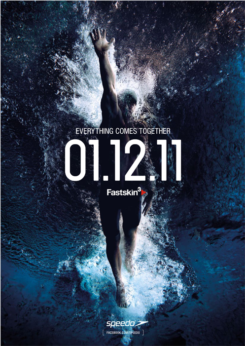 Speedo Fastskinf Teaser - Swimming (850x700), Png Download
