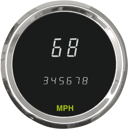 Adjustable Speedometer With Odometer Reading - Motorcycle Digital Speedometer Mph (478x480), Png Download