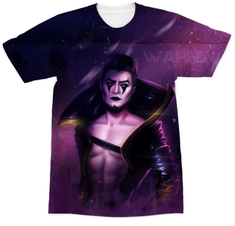 Apollo Infiniti "warning" Premium Sublimation Adult - Fishy Boopkins Shirt (480x480), Png Download