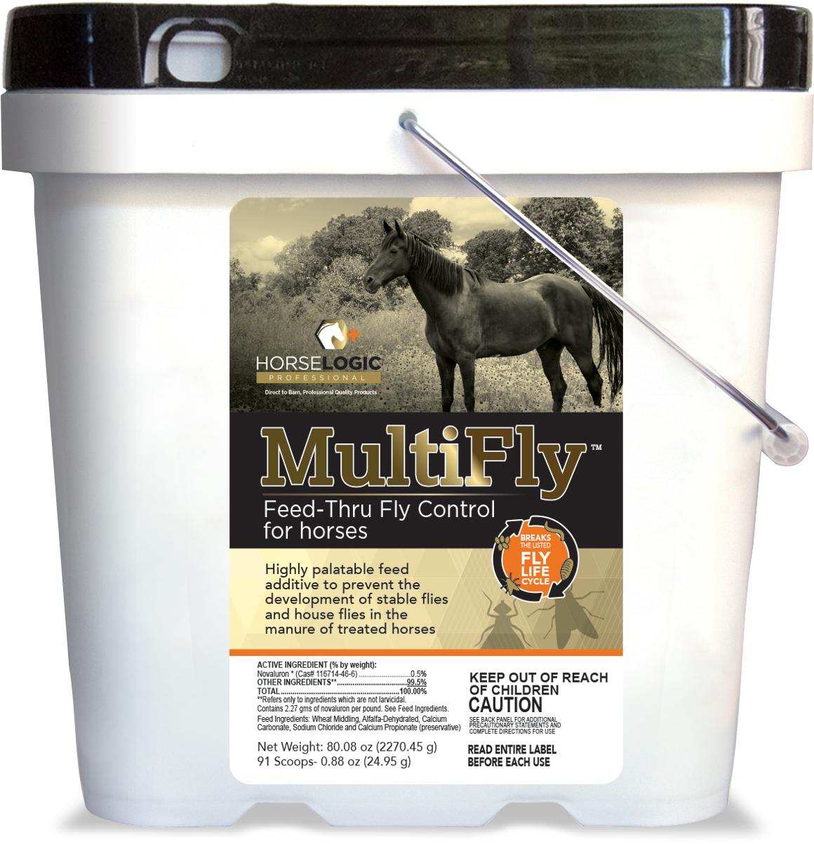 Multifly Feed-thru Fly - Horse (1226x1275), Png Download
