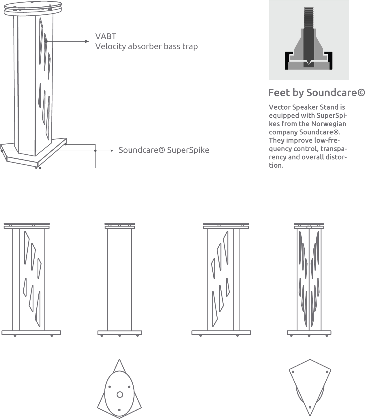Artnovion Product 417 Vector Stand - Diagram (1403x1573), Png Download