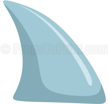 Hammerhead Shark Clipart Shark Fin - Shark Fin Clip Art Png (458x593), Png Download