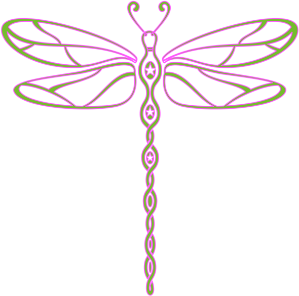 Dragonfly Clipart - Free Dragonfly Clip Art (700x694), Png Download