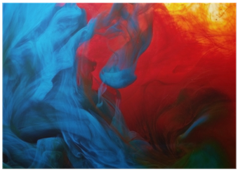 Fotoprint: Abstract Paint Splash By Nik Merkulov, 61x41cm. (400x400), Png Download