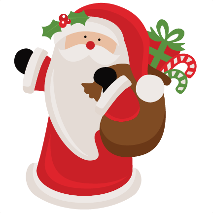 Santa Claus Svg Scrapbook Cut File Cute Clipart Files - Santa Clause Svg (432x432), Png Download