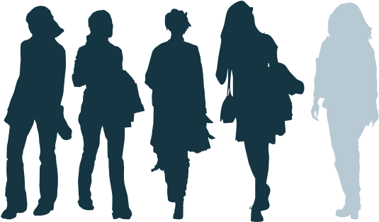 4 Out Of 5 Women - 4 Out Of 5 (652x338), Png Download