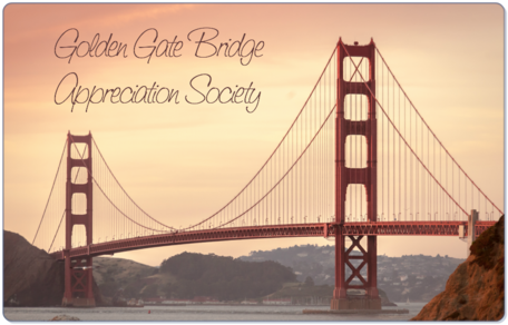 Golden Gate Bridge Appreciation Society - Golden Gate Bridge Journal (500x334), Png Download