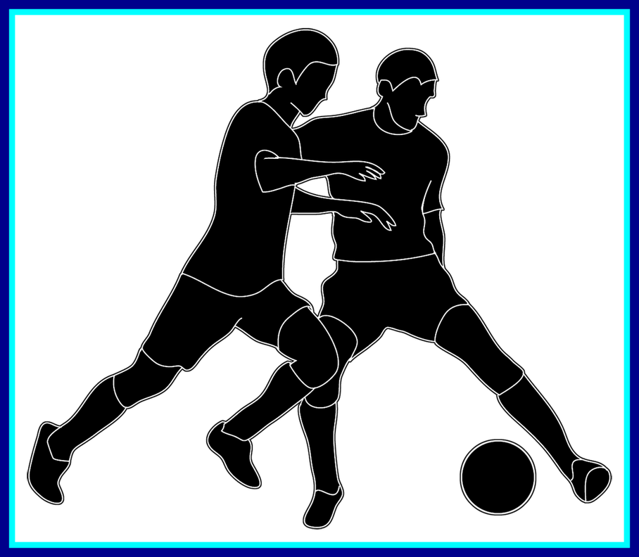 The Best Of People Silhouette Clipart Twyla Craig Picture - Clipart People Playing Soccer (908x792), Png Download