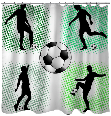Soccer Players Silhouettes - Football (400x400), Png Download