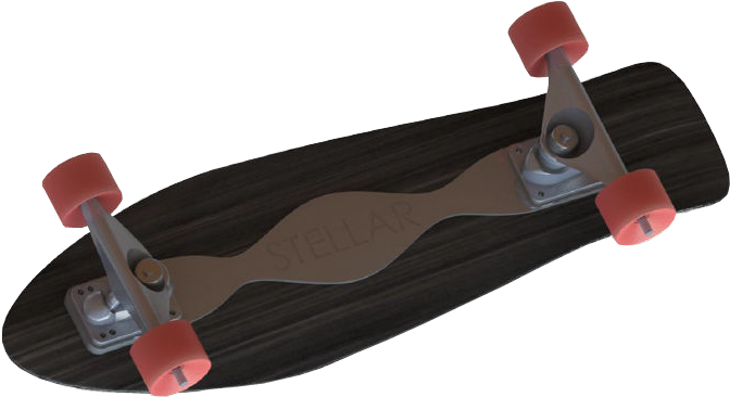 Stellar Skateboard Deck - Skateboard (697x396), Png Download