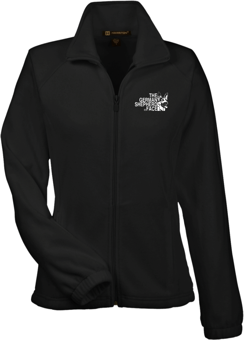 The German Shepherd Face Fleece Jacket - Veste Btwin (1155x1155), Png Download