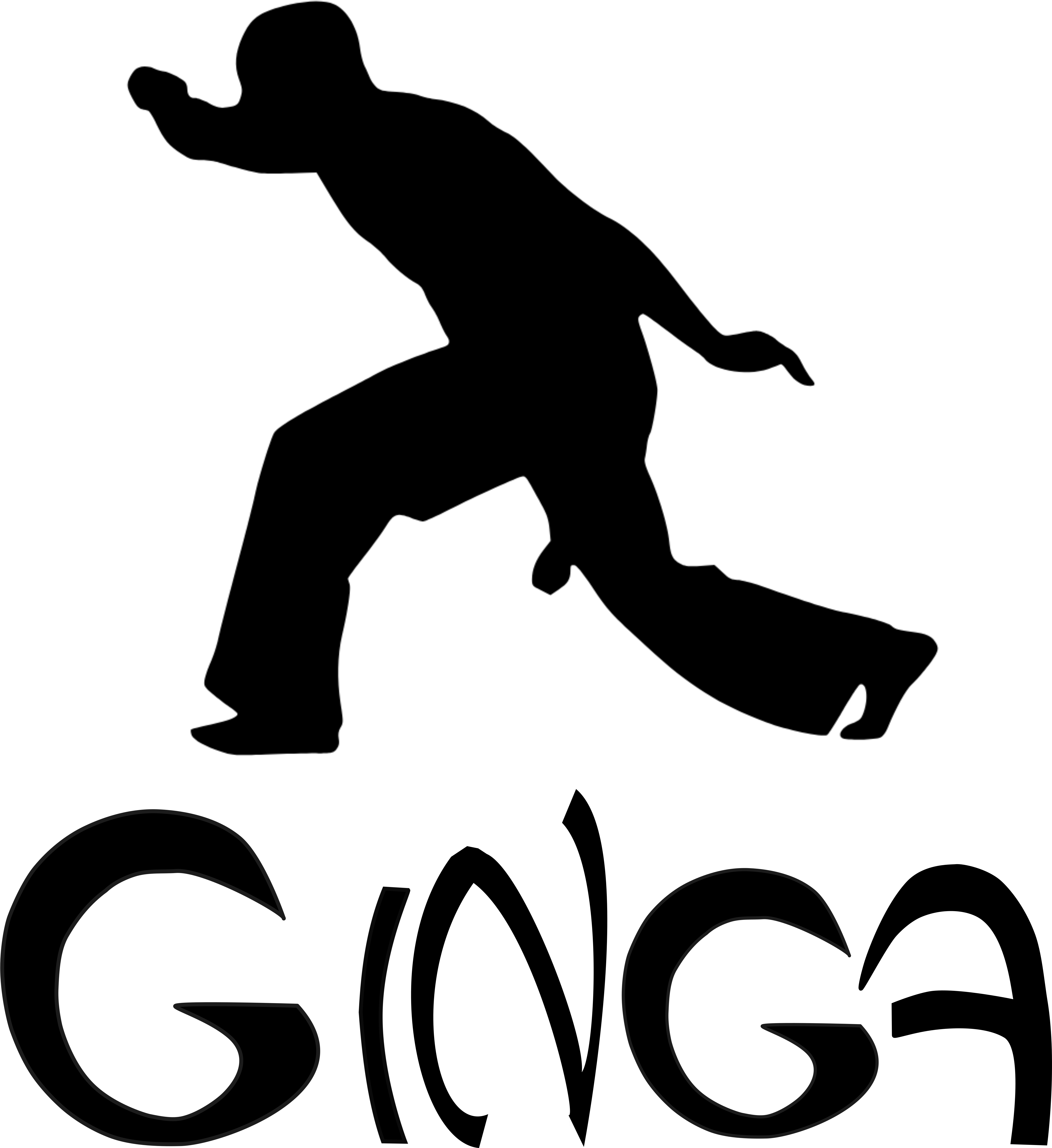 Ginga Pipeline Is A Patient Personalised Genomic Pipeline - Ginga Capoeira Png (5306x5842), Png Download