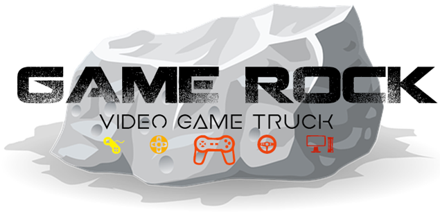 Game Rock Los Angeles Video Game Truck Logo - Fite Me Irl Tile Coaster (634x325), Png Download