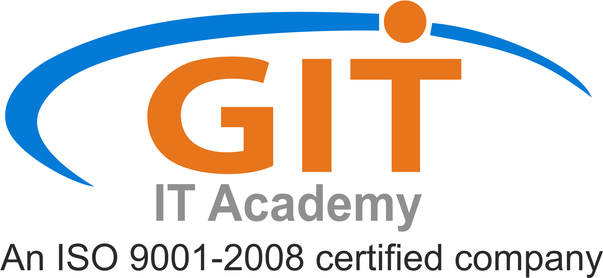 Git It Academy Git It Academy - Certificate (2376x1255), Png Download