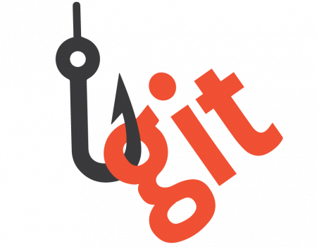 Git Hooks - Git (450x350), Png Download