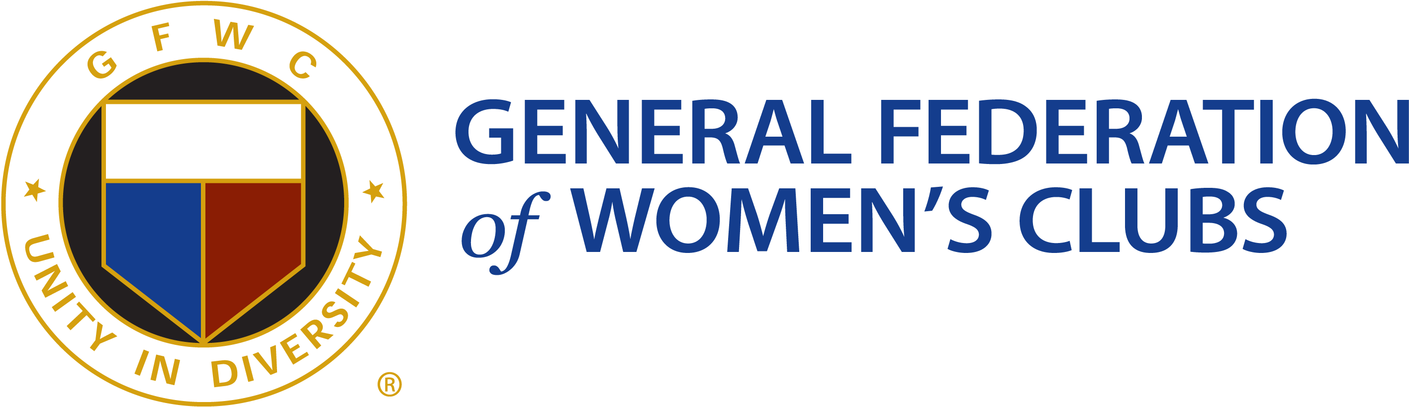Women's Clubs 125th Anniversary Celebration - General Federation Of Women's Clubs Logo (3000x1050), Png Download