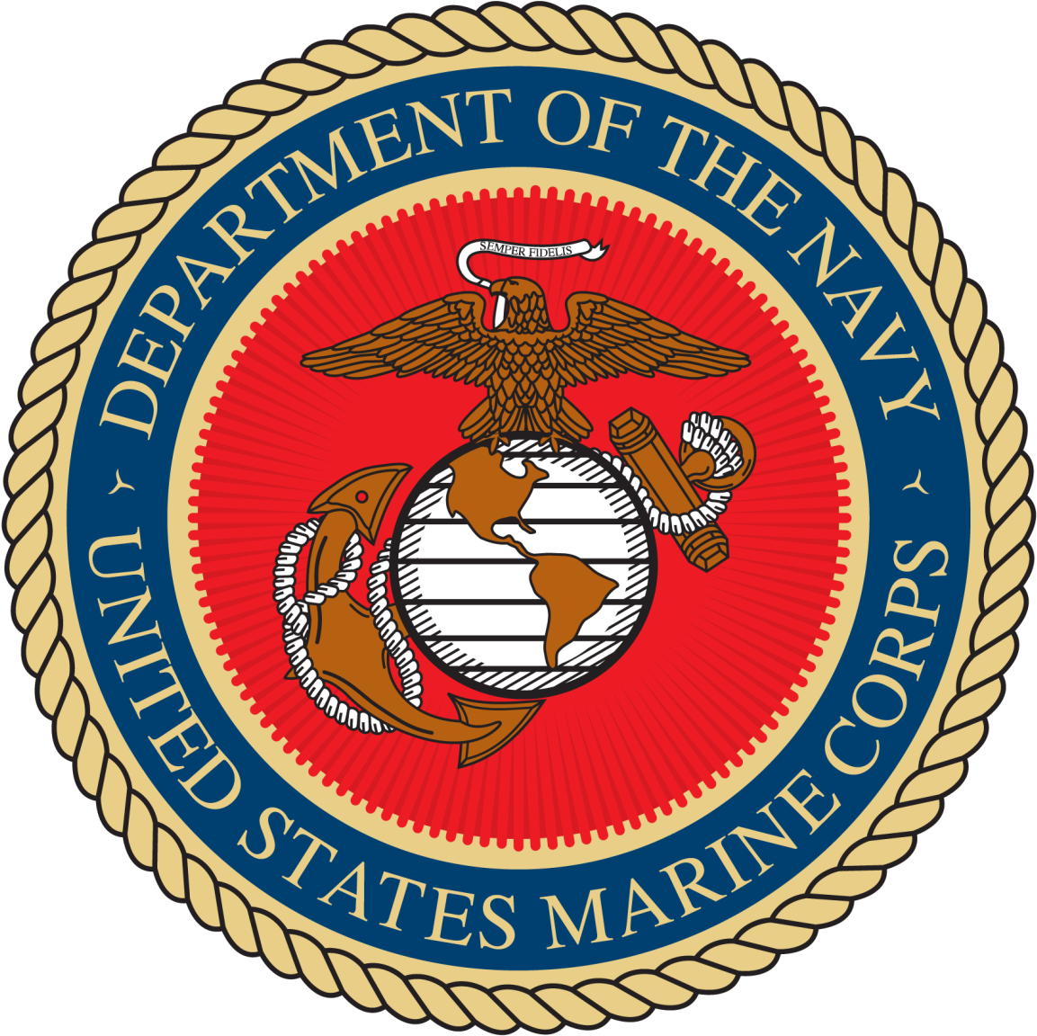 Usmc - Secretary Of The Army Logo (1200x1200), Png Download
