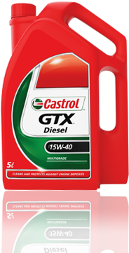 Castrol Gtx Diesel 14w-40 Motor Oil - Castrol High Mileage 25w50 (400x400), Png Download