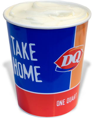 Litro De Blizzard - Dairy Queen (470x432), Png Download