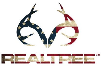 Realtree - American Flag Realtree Logo (1120x280), Png Download