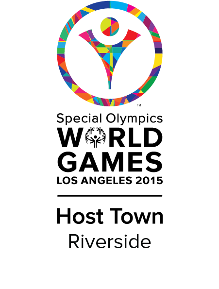 1 Special Olympics La2015 Host Town Logo Vertical White - Special Olympics World Games (450x668), Png Download
