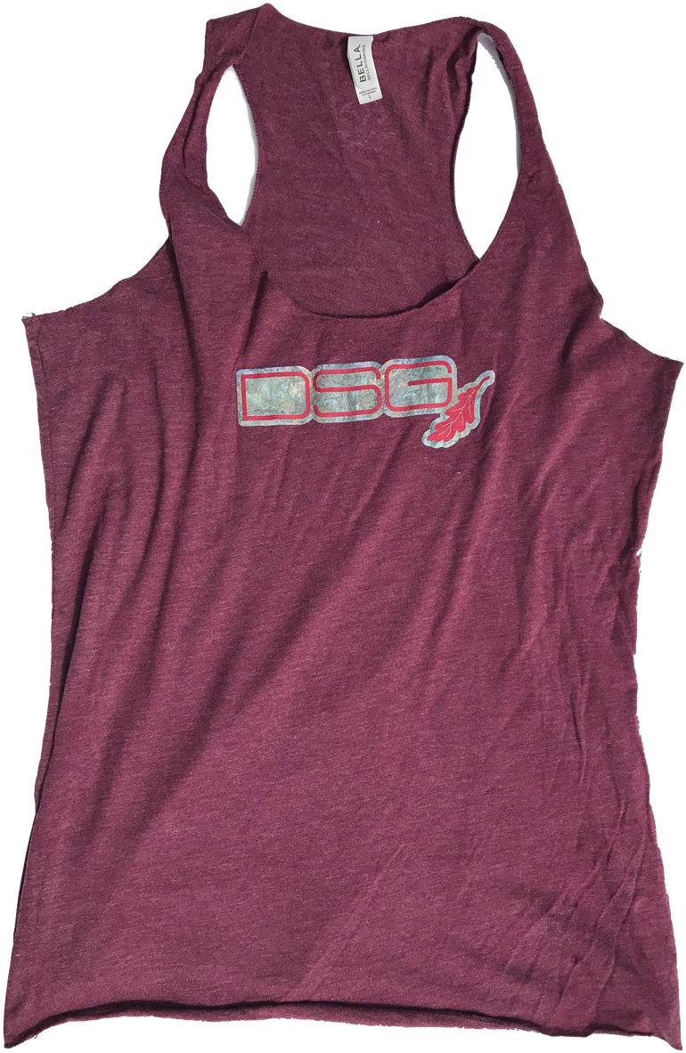 Maroon Dsg Logo Realtree Xtra Hunting Tank-front - Active Tank (960x1280), Png Download